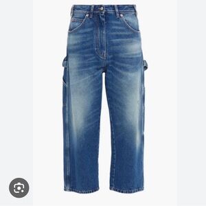 MM6 Cropped Utility Jeans